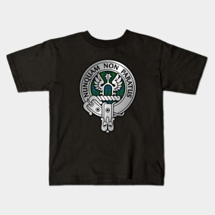 Clan Johnstone Crest & Tartan Kids T-Shirt